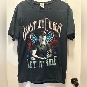 Brantley Gilbert men’s 2014 Let it Ride tour shirt